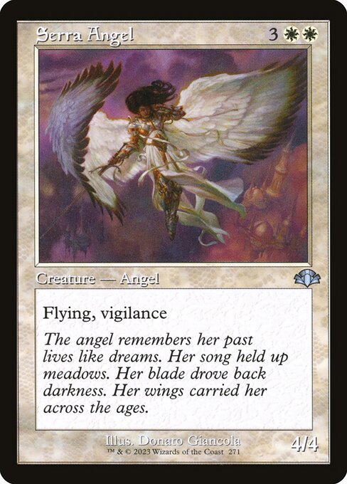 Dominaria Remastered - 271 - Serra Angel - Uncommon - W - Non-foil