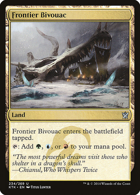 Khans of Tarkir - 234 - Frontier Bivouac - Uncommon - C - Non-foil