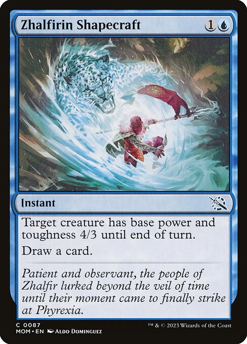 March of the Machine - 87 - Zhalfirin Shapecraft - Common - U - Non-foil