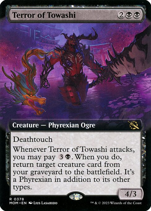 March of the Machine - 378 - Terror of Towashi - Rare - B - Non-foil