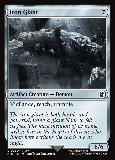 Final Fantasy - 260 - Iron Giant - Common - C - Foil