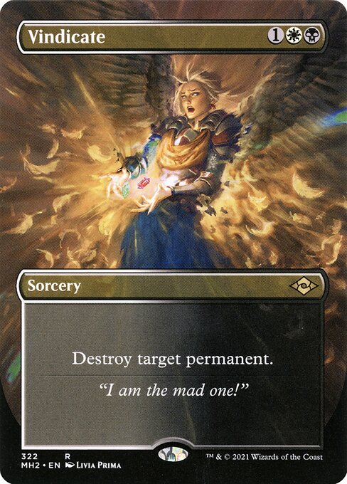 Modern Horizons 2 - 322 - Vindicate - Rare - WB - Non-foil