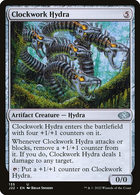 Jumpstart 2022 - 135 - Clockwork Hydra - Uncommon - C - Non-foil