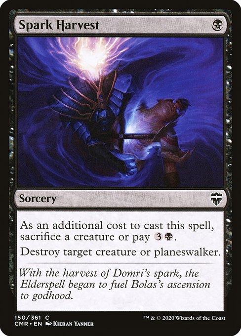 Commander Legends - 150 - Spark Harvest - Common - B - Non-foil