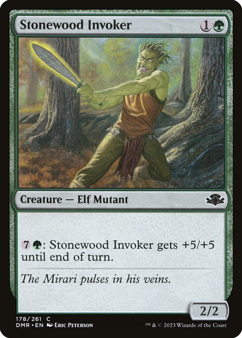 Dominaria Remastered - 178 - Stonewood Invoker - Common - G - Non-foil