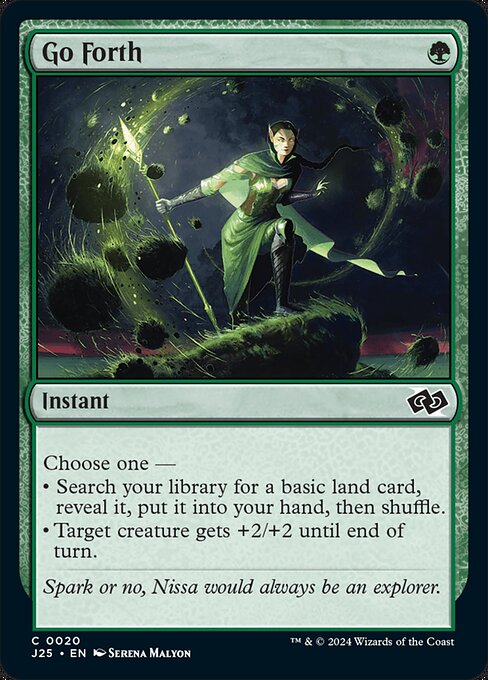 Foundations Jumpstart - 20 - Go Forth - Common - G - Non-foil