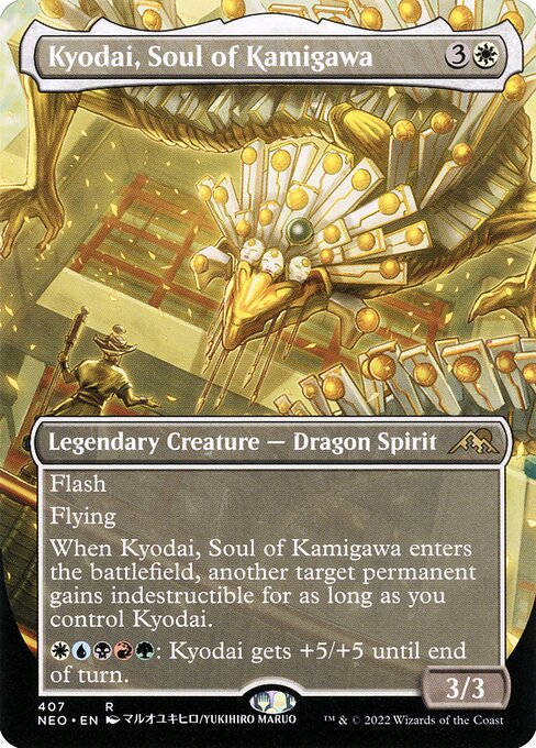 Kamigawa: Neon Dynasty - 407 - Kyodai, Soul of Kamigawa - Rare - W - Foil