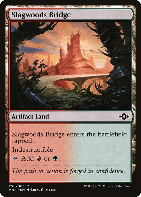 Modern Horizons 2 - 256 - Slagwoods Bridge - Common - C - Non-foil