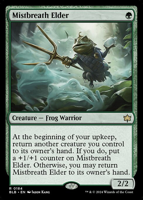Bloomburrow - 184 - Mistbreath Elder - Rare - G - Non-foil