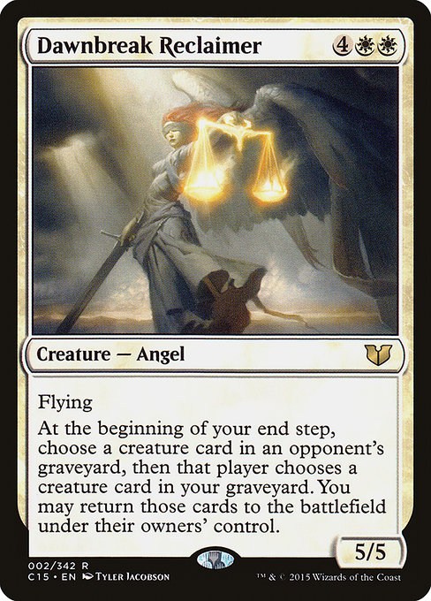 Commander 2015 - 2 - Dawnbreak Reclaimer - Rare - W - Non-foil