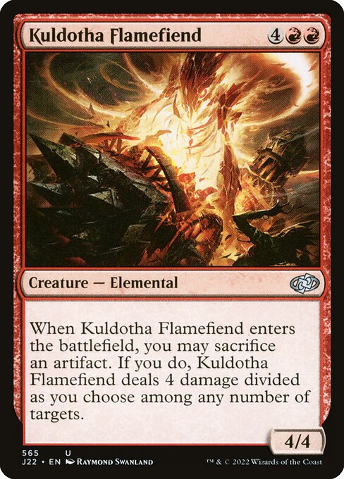 Jumpstart 2022 - 565 - Kuldotha Flamefiend - Uncommon - R - Non-foil
