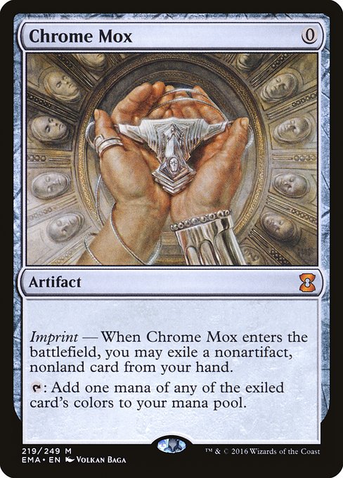 Eternal Masters - 219 - Chrome Mox - Mythic - C - Non-foil