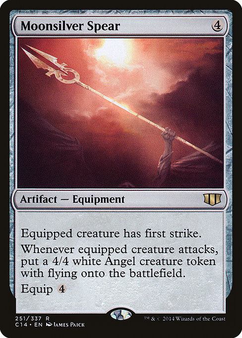 Commander 2014 - 251 - Moonsilver Spear - Rare - C - Non-foil
