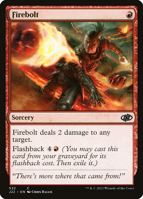 Jumpstart 2022 - 532 - Firebolt - Common - R - Non-foil