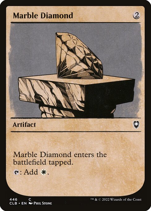 Commander Legends: Battle for Baldur's Gate - 446 - Marble Diamond - Common - C - Non-foil