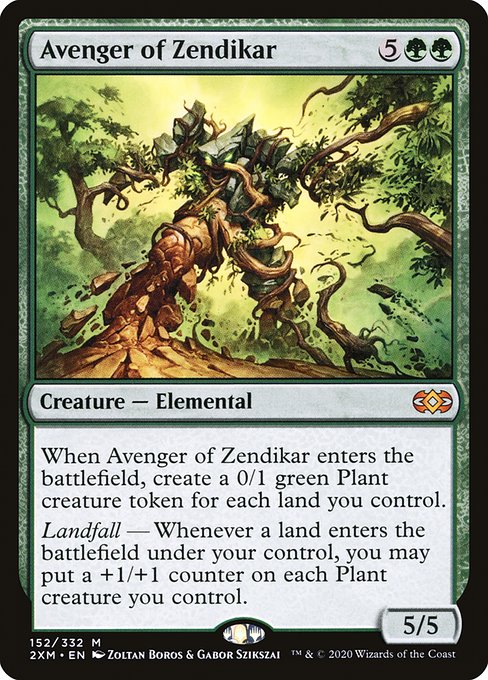 Double Masters - 152 - Avenger of Zendikar - Mythic - G - Non-foil