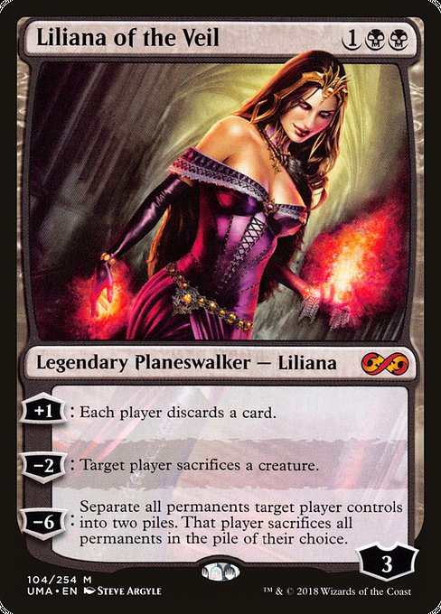 Ultimate Masters - 104 - Liliana of the Veil - Mythic - B - Non-foil