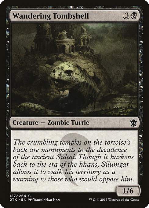 Dragons of Tarkir - 127 - Wandering Tombshell - Common - B - Non-foil
