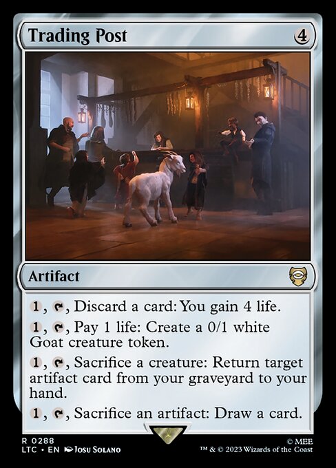 Tales of Middle-earth Commander - 288 - Trading Post - Rare - C - Non-foil