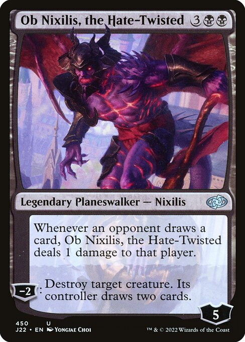 Jumpstart 2022 - 450 - Ob Nixilis, the Hate-Twisted - Uncommon - B - Non-foil