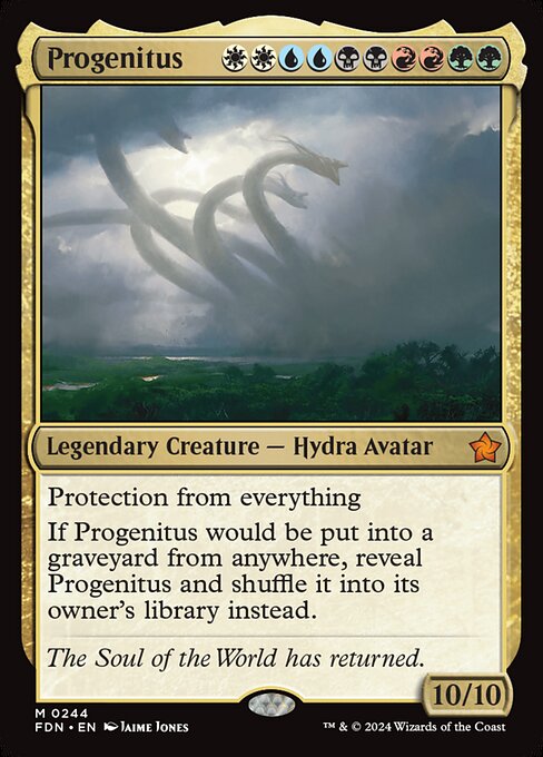 Foundations - 244 - Progenitus - Mythic - Multi - Non-foil