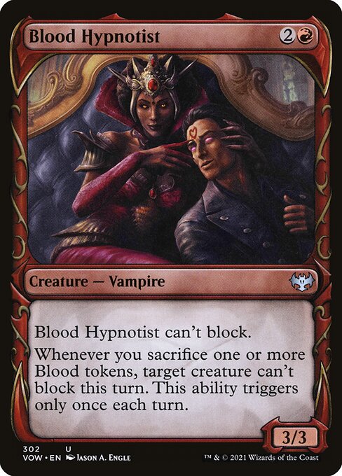 Innistrad: Crimson Vow - 302 - Blood Hypnotist - Uncommon - R - Non-foil