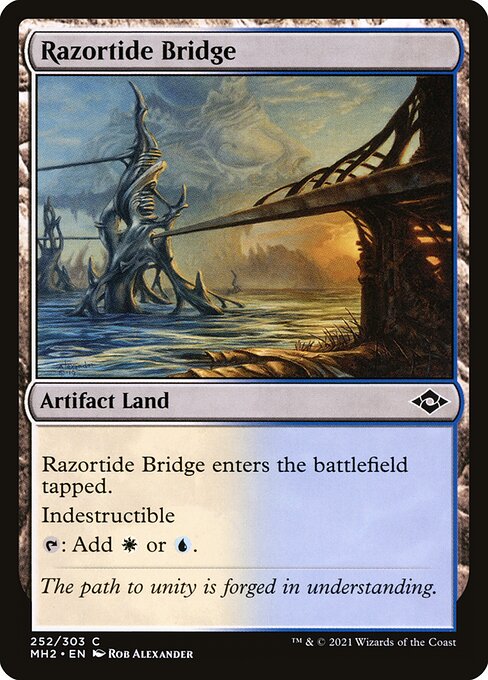 Modern Horizons 2 - 252 - Razortide Bridge - Common - C - Non-foil