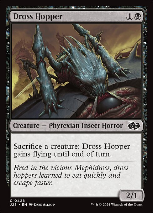 Foundations Jumpstart - 428 - Dross Hopper - Common - B - Non-foil