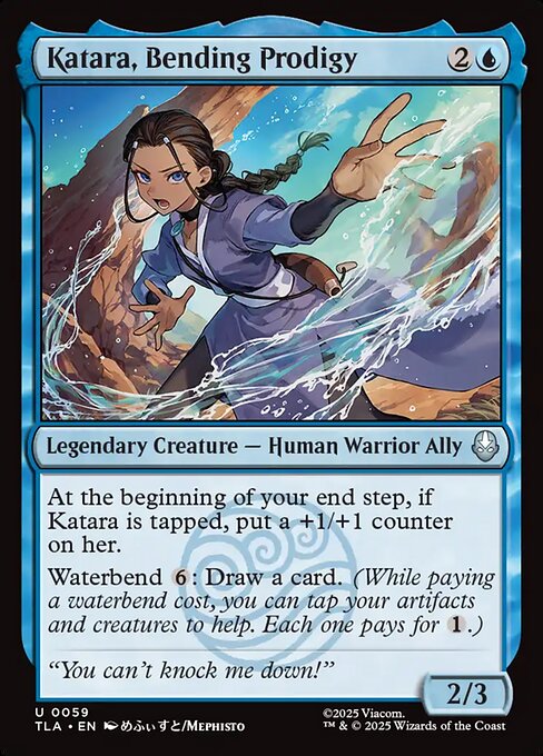 Avatar: The Last Airbender - 59 - Katara, Bending Prodigy - Uncommon - U - Non-foil