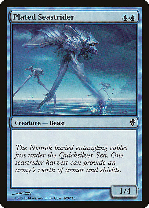 Conspiracy - 103 - Plated Seastrider - Common - U - Non-foil