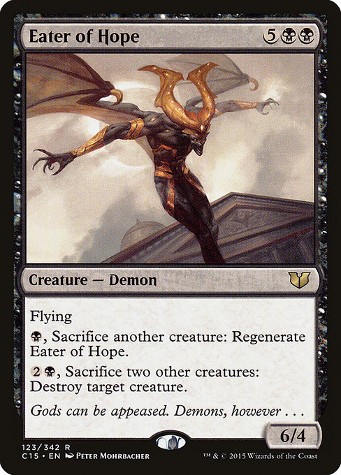 Commander 2015 - 123 - Eater of Hope - Rare - B - Non-foil