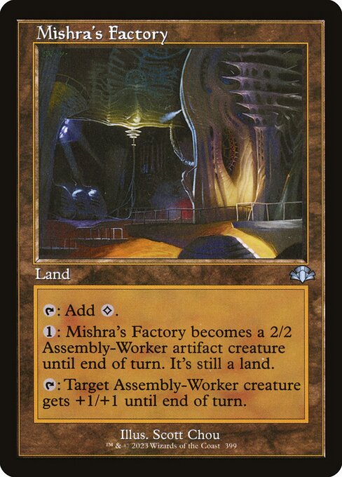 Dominaria Remastered - 399 - Mishra's Factory - Uncommon - C - Non-foil