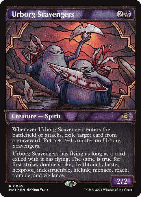 March of the Machine: The Aftermath - 65 - Urborg Scavengers - Rare - B - Non-foil