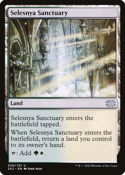 Double Masters 2022 - 330 - Selesnya Sanctuary - Uncommon - C - Non-foil