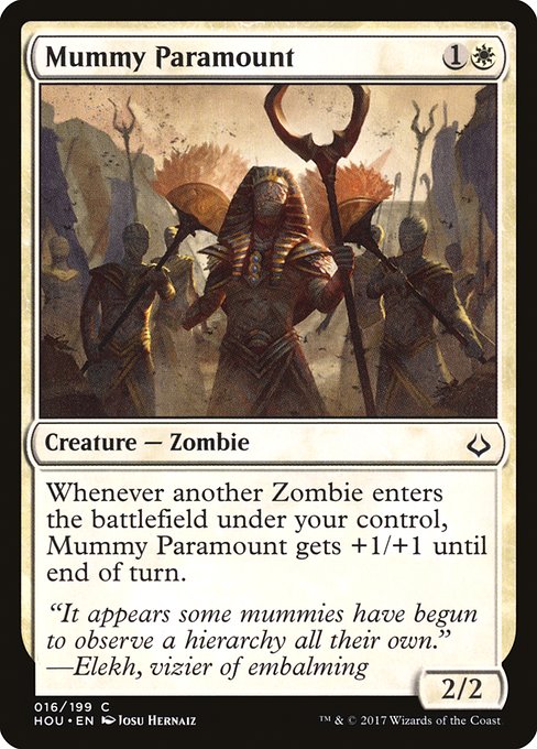 Hour of Devastation - 16 - Mummy Paramount - Common - W - Non-foil