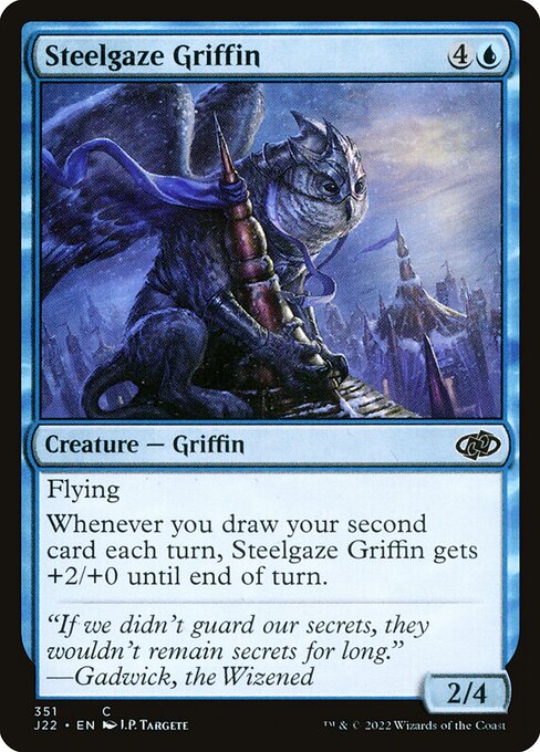 Jumpstart 2022 - 351 - Steelgaze Griffin - Common - U - Non-foil