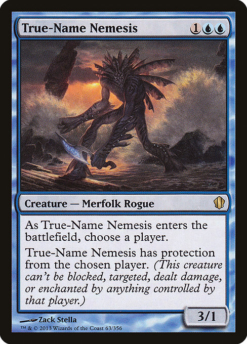 Commander 2013 - 63 - True-Name Nemesis - Rare - U - Non-foil