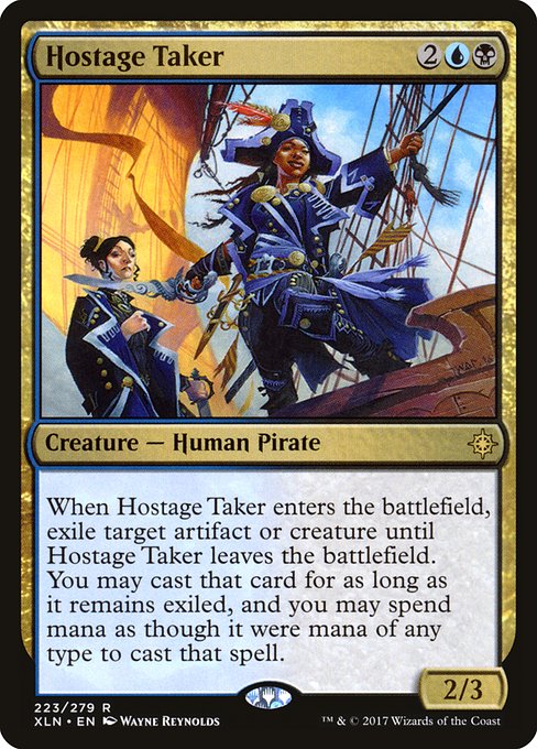 Ixalan - 223 - Hostage Taker - Rare - UB - Non-foil