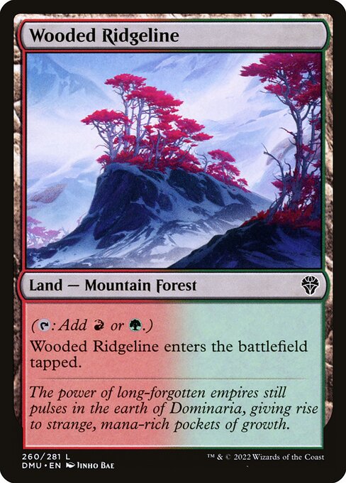 Dominaria United - 260 - Wooded Ridgeline - Common - C - Non-foil