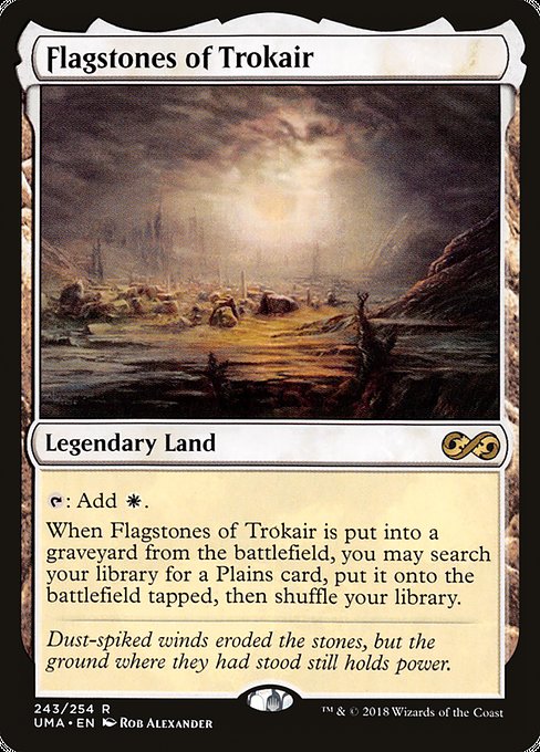 Ultimate Masters - 243 - Flagstones of Trokair - Rare - C - Non-foil