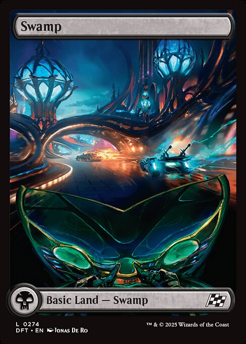 Aetherdrift - 274 - Swamp - Common - C - Foil