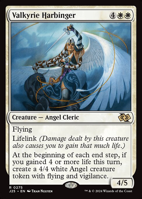 Foundations Jumpstart - 275 - Valkyrie Harbinger - Rare - W - Non-foil