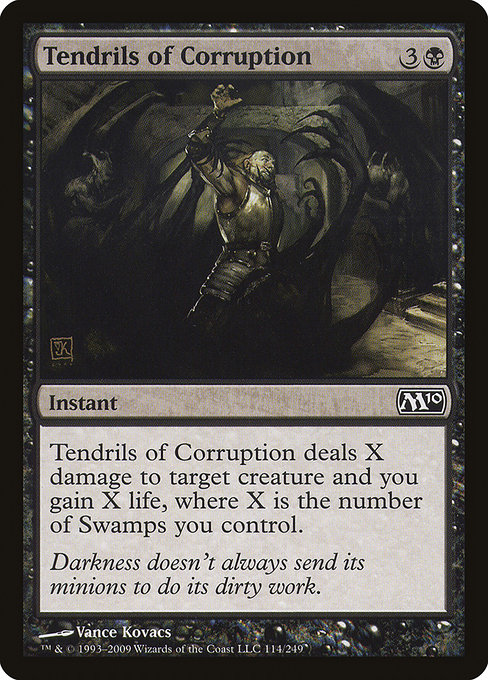 Magic 2010 - 114 - Tendrils of Corruption - Common - B - Non-foil