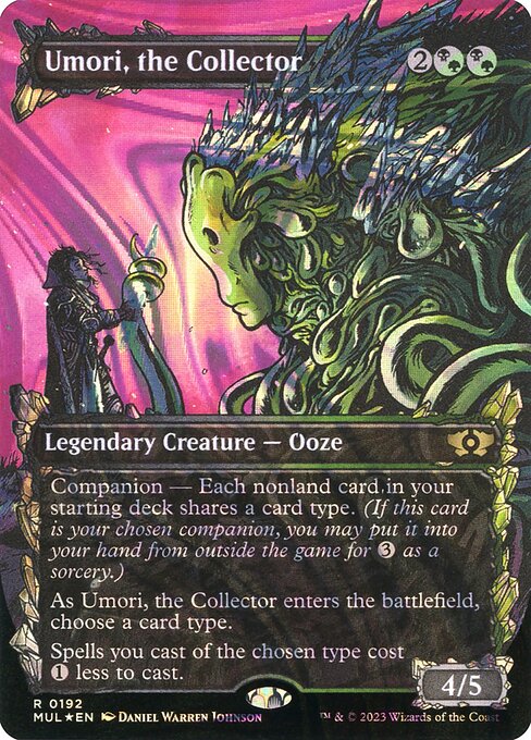 Multiverse Legends - 192 - Umori, the Collector - Rare - BG - Foil