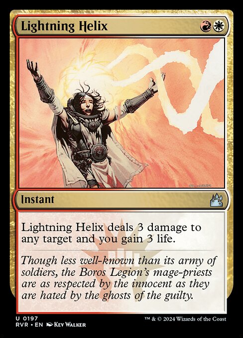 Ravnica Remastered - 197 - Lightning Helix - Uncommon - WR - Non-foil