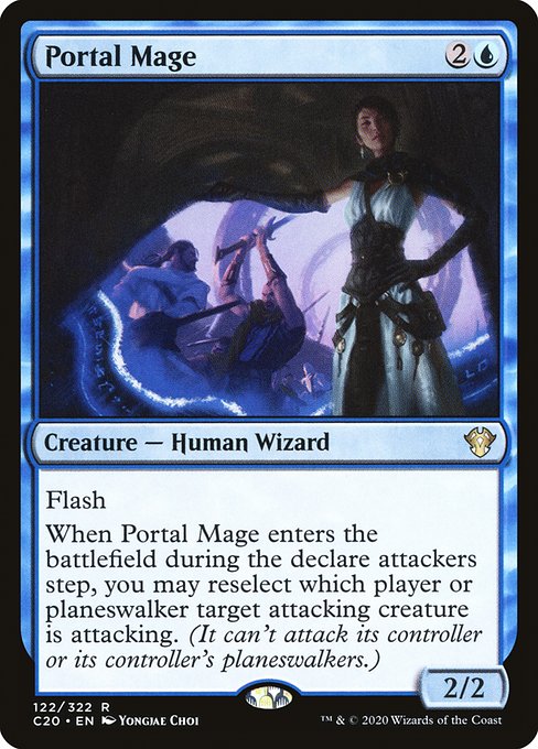 Commander 2020 - 122 - Portal Mage - Rare - U - Non-foil