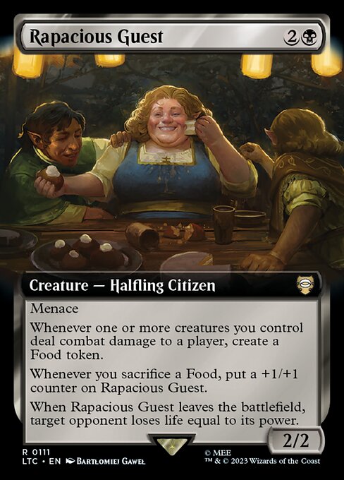 Tales of Middle-earth Commander - 111 - Rapacious Guest - Rare - B - Non-foil