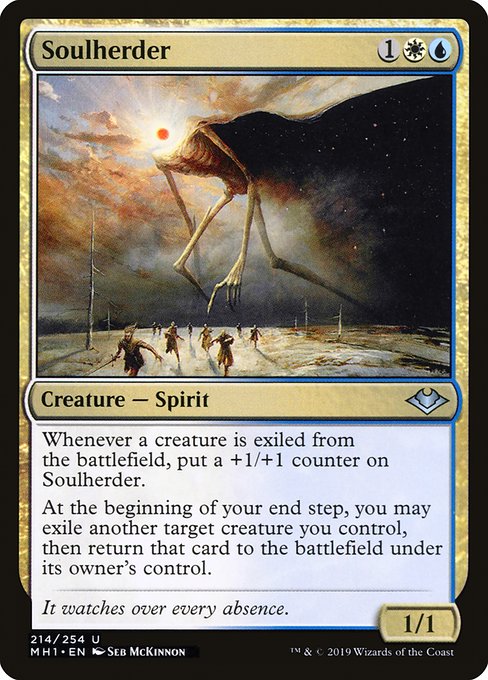 Modern Horizons - 214 - Soulherder - Uncommon - WU - Non-foil