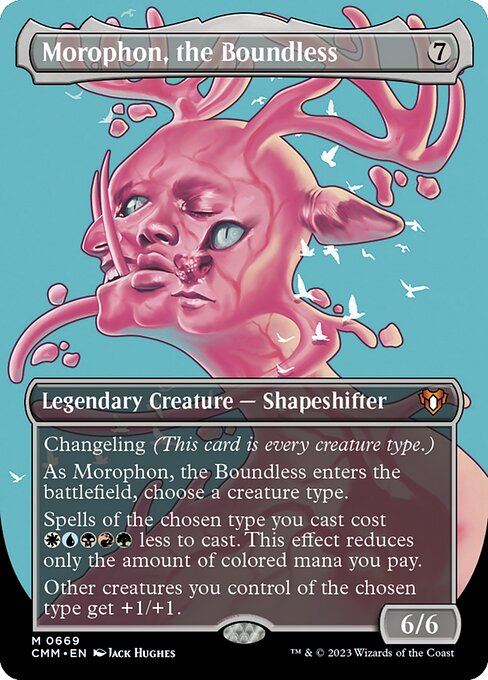 Commander Masters - 669 - Morophon, the Boundless - Mythic - C - Non-foil