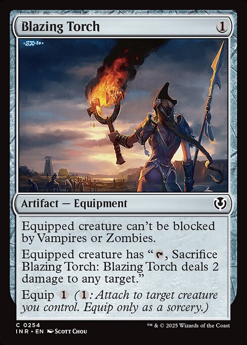 Innistrad Remastered - 254 - Blazing Torch - Common - C - Non-foil